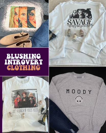 Hocus Pocus Savage, Bougie Sanderson Sisters sweatshirt, Halloween Sweatshirt, Bella Canva Hocus Pocus Savage
