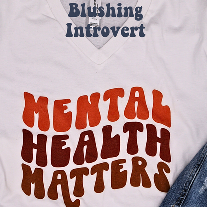 Mental Health Matters Shirt, Mental Health Shirt, Therapist Shirt, Psychologist Shirt, Mental Health Awareness Shirt, Anxiety Shirt, Mental Health Matters Shirt, Inspirational Shirts Women, Women Mental Health