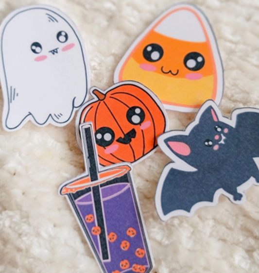 Halloween Kawaii Sticker Pack Halloween stickers, Sticker Pack,, Bullet Journal Stickers